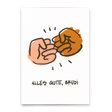 Deli Cards Postkarte "Alles Gute Brudi" | Coole Karte für jeden Anlass