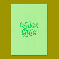 Deli Cards Postkarte "Alles Gute Pastel" | Schöne Karte für jeden Anlass