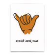 Deli Cards Postkarte "Bester Mann Digga" | Coole Karte für jeden Anlass