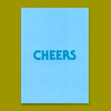Deli Cards Postkarte "Cheers Hellblau" | Schöne Karte für jeden Anlass