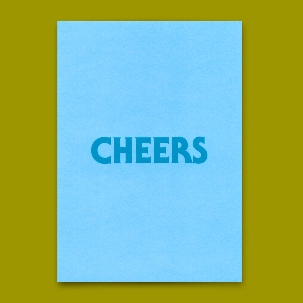 Deli Cards Postkarte "Cheers Pastel" | Schöne Karte für jeden Anlass