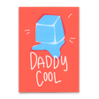 Deli Cards Postkarte "Daddy Cool" | Coole Karte zum Vatertag