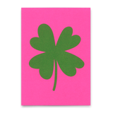 Deli Cards Postkarte "Four leaf clover" | Schöne Karte zum Glück wünschen
