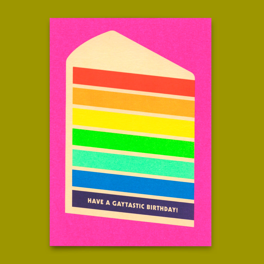 Deli Cards Postkarte "Gaytastic birthday" | Coole Karte zum Geburtstag