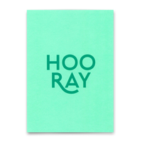 Deli Cards Postkarte "Hooray Pastel " | Schöne Karte für jeden Anlass
