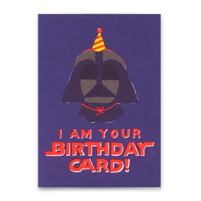 Deli Cards Postkarte "I am your birthday card" | Lustige Karte zum Geburtstag