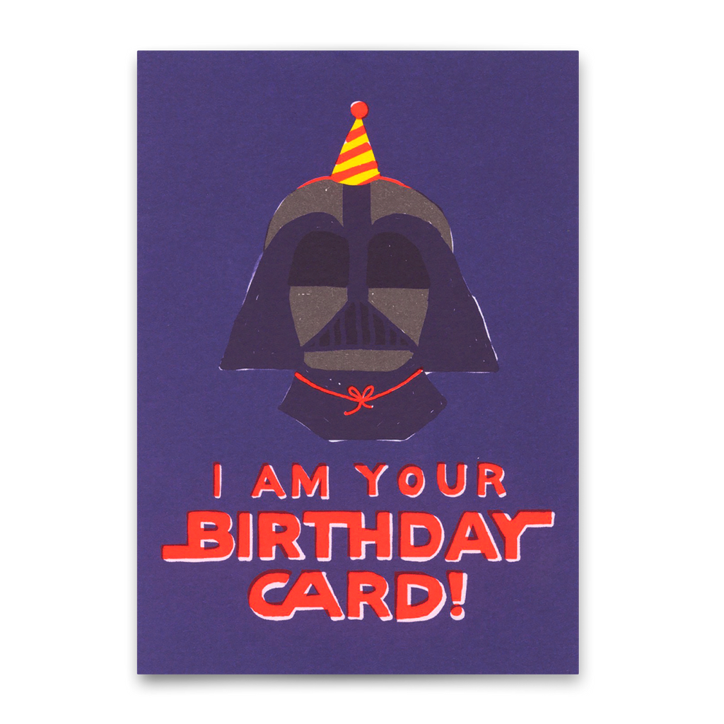 Deli Cards Postkarte "I am your birthday card" | Lustige Karte zum Geburtstag