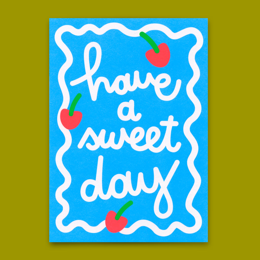 Deli Cards Postkarte "Have a sweet day" | Schöne Karte für jeden Anlass