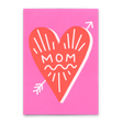 Deli Cards Postkarte "Mom" | Schöne Karte zum Muttertag