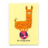 Deli Cards Postkarte "No problama" | Lustige Karte mit Spruch
