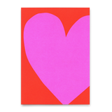 Deli Cards Postkarte "Purple heart" | Schöne Karte für jeden Anlass