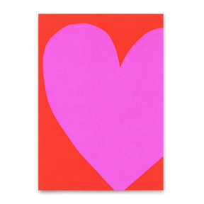 Deli Cards Postkarte "Purple heart" | Schöne Karte für jeden Anlass