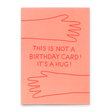 Deli Cards Postkarte "It´s a hug" | Lustige Karte für jeden Anlass