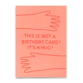 Deli Cards Postkarte "It´s a hug" | Lustige Karte für jeden Anlass
