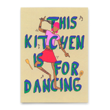 Deli Cards Postkarte "This kitchen" | Ausgefallene Karte mit Spruch für jeden Anlass