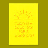 Deli Cards Postkarte "Good day" | Besondere Karte mit Spruch für jeden Anlass