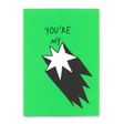 Deli Cards Postkarte "You´re my star" | Schöne Karte für jeden Anlass