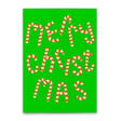 Deli Cards Postkarte "Candy Typo" | Schöne Karte zu Weihnachten