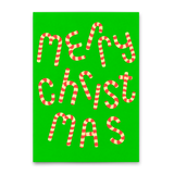 Deli Cards Postkarte "Candy Typo" | Schöne Karte zu Weihnachten