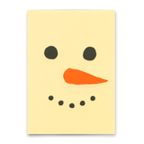 Deli Cards Postkarte "Snowman" | Coole Karte zu Weihnachten