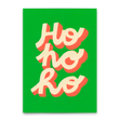 Deli Cards Postkarte "HoHoHo" | Schöne Karte zu Weihnachten