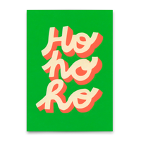 Deli Cards Postkarte "HoHoHo" | Schöne Karte zu Weihnachten