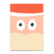 Deli Cards Postkarte "Santa face" | Schöne Karte zu Weihnachten