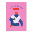 Deli Cards Postkarte "Happy Birthday, Bro" | Coole Karte zum Geburtstag