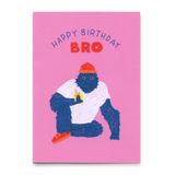 Deli Cards Postkarte "Happy Birthday, Bro" | Coole Karte zum Geburtstag