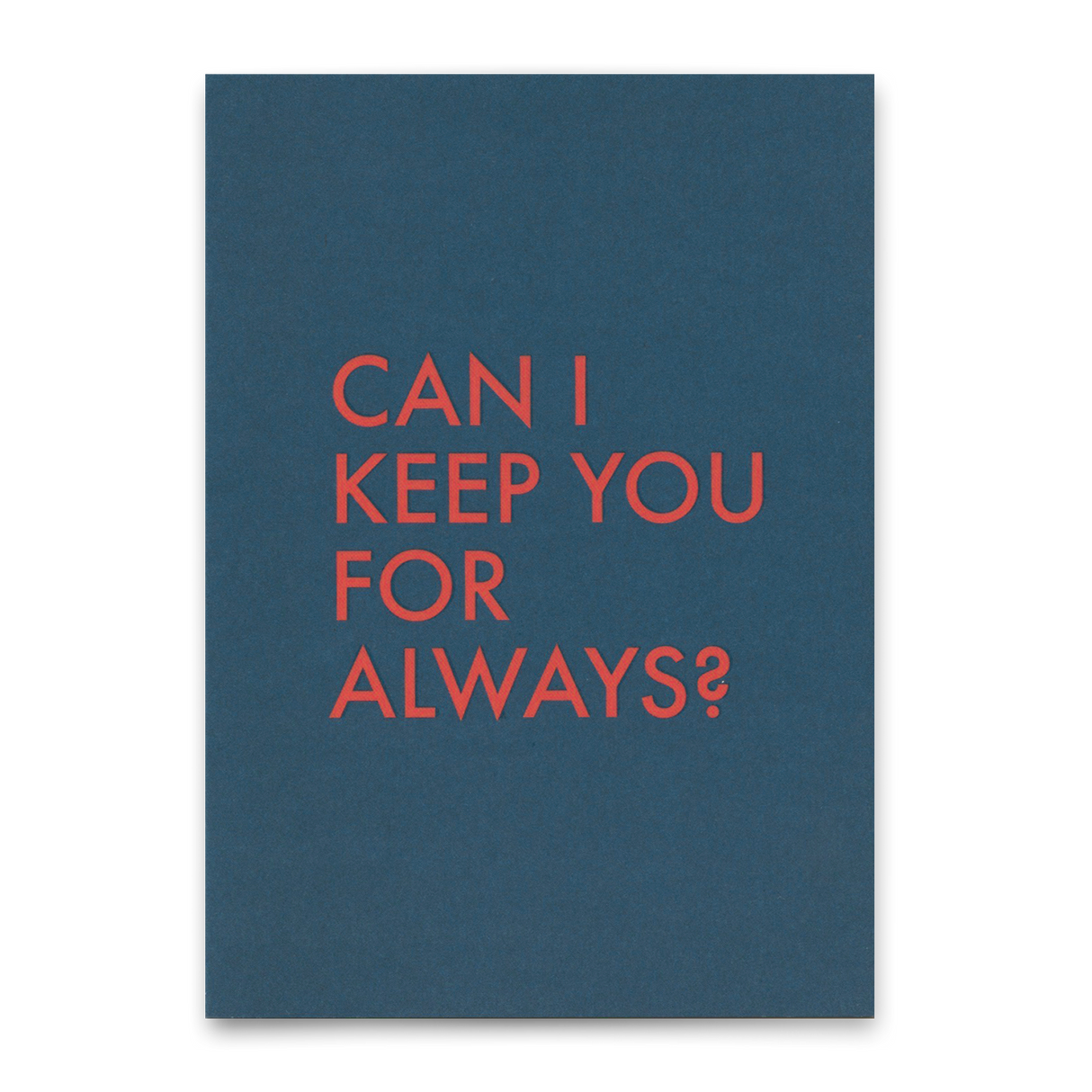 Deli Cards Postkarte "Keep you" | Coole Karte mit Spruch für Verliebte