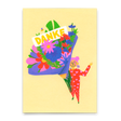 Deli Cards Postkarte "Danke Bouqet" | Schöne Karte zum Dankesagen