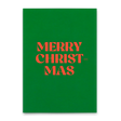 Deli Cards Postkarte "Merry Christmas Petrol" | Schöne Karte zu Weihnachten