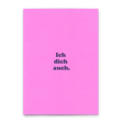 Deli Cards Postkarte "Ich dich auch" | Schöne Karte für Verliebte