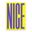 Deli Cards Postkarte "Nice bunt" | Coole Karte für jeden Anlass