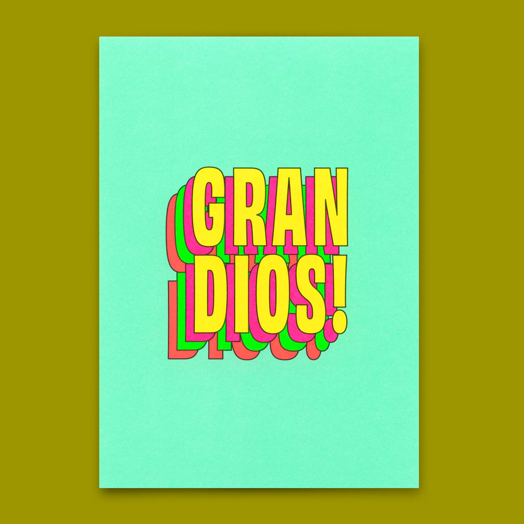 Deli Cards Postkarte "Grandios!" | Besondere Karte zum Gratulieren