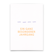 Deli Cards Postkarte "Besonderer Jahrgang" | Lustige Karte zum Geburtstag