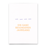 Deli Cards Postkarte "Besonderer Jahrgang" | Lustige Karte zum Geburtstag