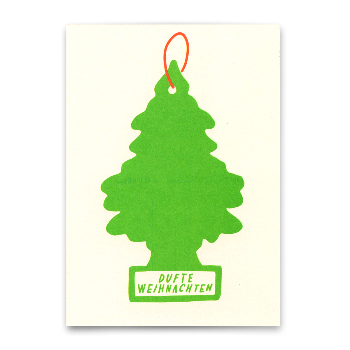 Deli Cards Postkarte "Dufte Weihnachten" | Coole Karte zu Weihnachten