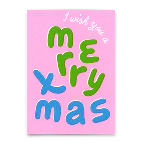 Deli Cards Postkarte "I wish you a MX " | Coole Karte zu Weihnachten