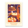Deli Cards Postkarte "Christmas Feast" | Coole Karte zu Weihnachten