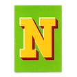 Deli Cards Monogrammkarte "N" | Coole Buchstaben Postkarte