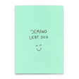 Deli Cards Postkarte "Jemand liebt dich" | Schöne Karte mit Spruch