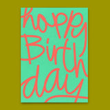 Deli Cards Postkarte "Happy Birthday Swing" | Besondere Karte zum Geburtstag