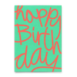 Deli Cards Postkarte "Happy Birthday Swing" | Besondere Karte zum Geburtstag