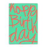 Deli Cards Postkarte "Happy Birthday Swing" | Besondere Karte zum Geburtstag