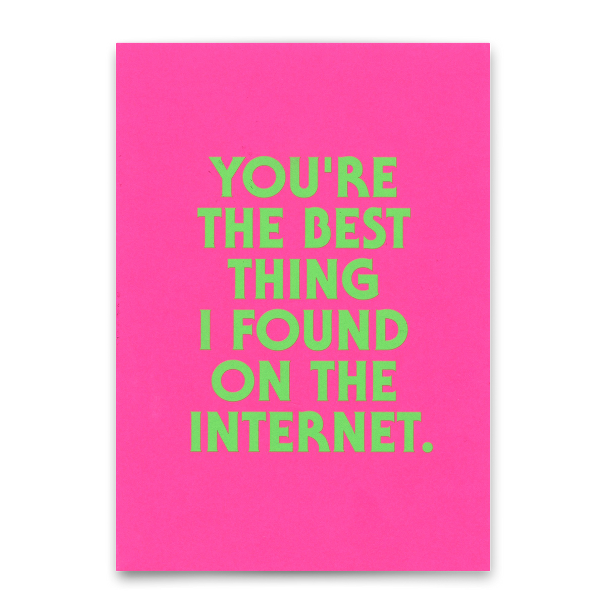 Deli Cards Postkarte "You´re the best thing" | Coole Karte für Verliebte
