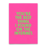 Deli Cards Postkarte "You´re the best thing" | Coole Karte für Verliebte