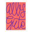 Deli Cards Postkarte "Alles Gute Swing" | Besondere Karte zum Gratulieren