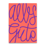Deli Cards Postkarte "Alles Gute Swing" | Besondere Karte zum Gratulieren