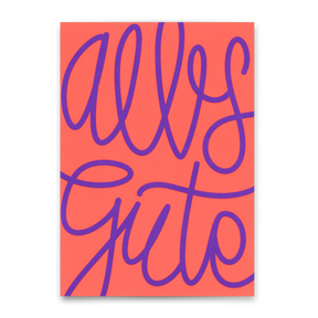 Deli Cards Postkarte "Alles Gute Swing" | Besondere Karte zum Gratulieren